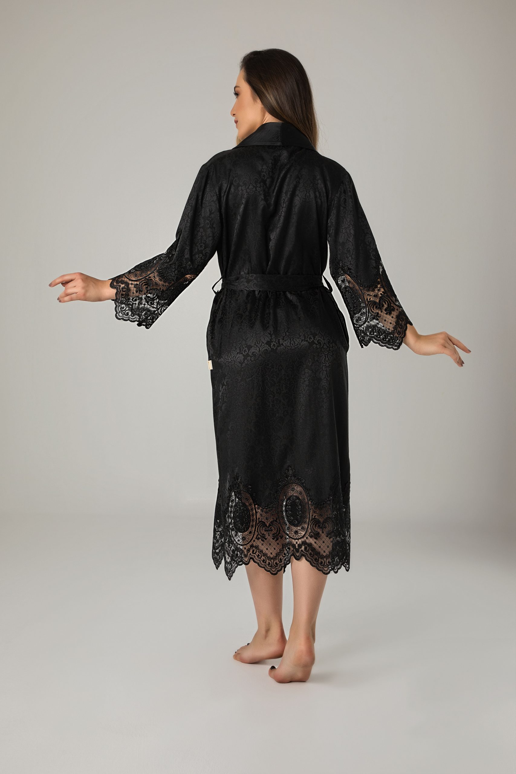 Dames Silk Kamerjas /Badjas Jane