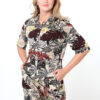 Pyjamaset ASoL Jungle / Top & Korte Broek - Afbeelding 4