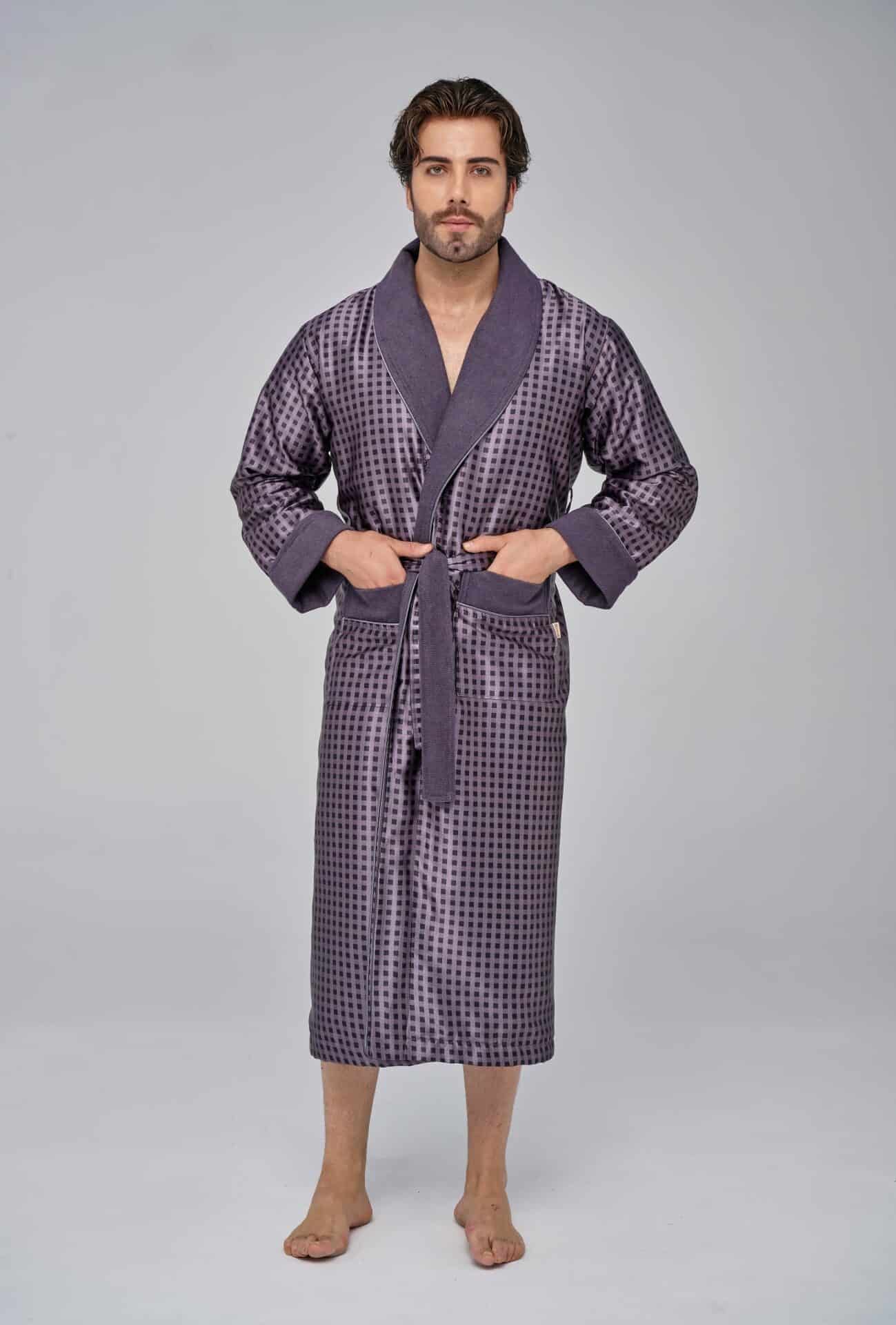 Luxe Heren Silk Badjas Hanro