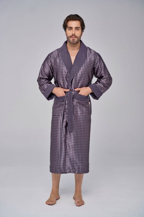 Luxe Heren Silk Badjas Hanro